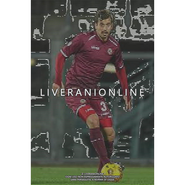 Livorno vs Pontedera - Campionato di Calcio Serie C - Lega Pro 2020/2021, 29 novembre 2020 Stadio Comunale &#34;Armando Picchi&#34;, Livorno, Italia Nella foto: Marcelo Deverlan Vicente (Livorno) @LM/Fabio Fagiolini AG ALDO LIVERANI SAS