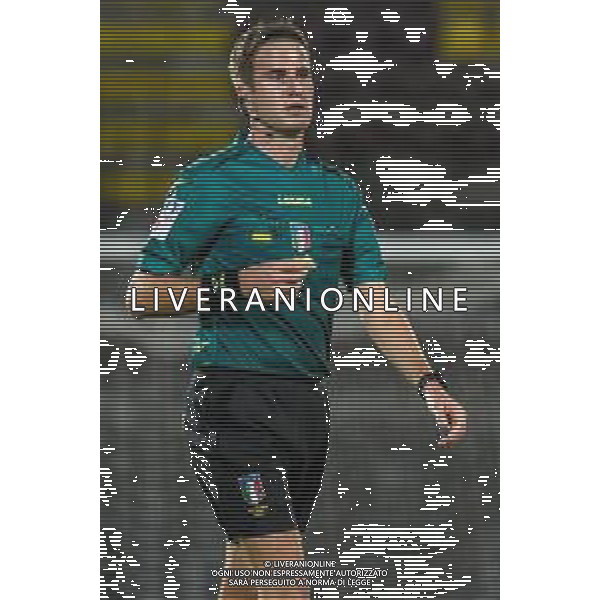Livorno vs Pontedera - Campionato di Calcio Serie C - Lega Pro 2020/2021, 29 novembre 2020 Stadio Comunale &#34;Armando Picchi&#34;, Livorno, Italia Nella foto: Ermes Fabrizio Cavaliere aribitro dell\'incontro @LM/Fabio Fagiolini AG ALDO LIVERANI SAS