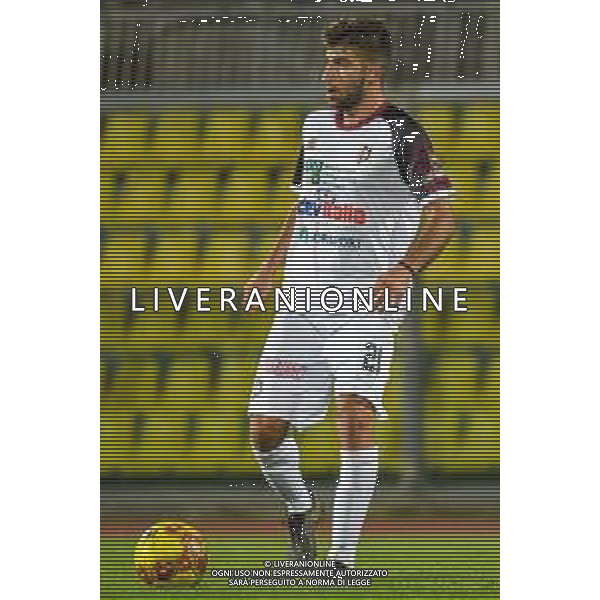 Livorno vs Pontedera - Campionato di Calcio Serie C - Lega Pro 2020/2021, 29 novembre 2020 Stadio Comunale &#34;Armando Picchi&#34;, Livorno, Italia Nella foto: Gabriele Perretta (Pontedera) @LM/Fabio Fagiolini AG ALDO LIVERANI SAS