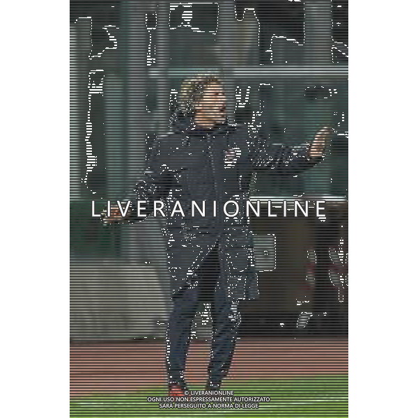 Livorno vs Pontedera - Campionato di Calcio Serie C - Lega Pro 2020/2021, 29 novembre 2020 Stadio Comunale &#34;Armando Picchi&#34;, Livorno, Italia Nella foto: Alessandro Dal Canto allenatore (Livorno) @LM/Fabio Fagiolini AG ALDO LIVERANI SAS