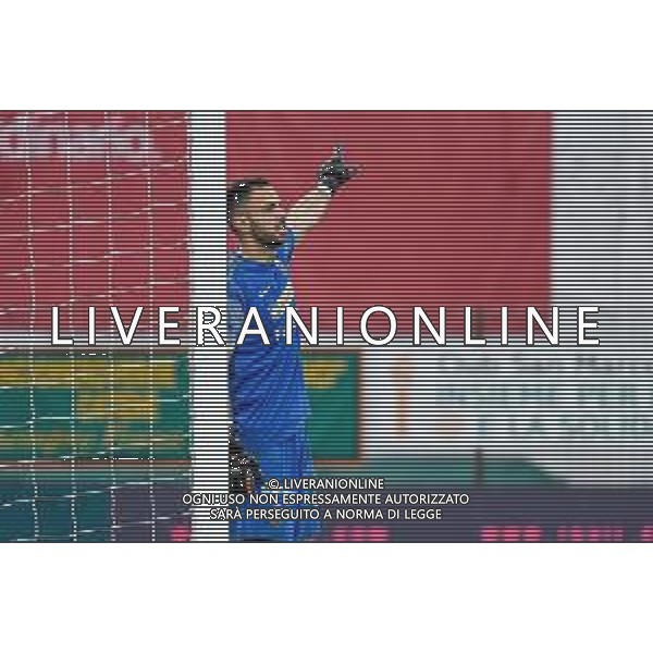 Venezia FC vs Ascoli Calcio - Italian Football Championship League BKT 2020/2021, 28 November 2020 Pier Luigi Penzo stadium, Venice, Italy Photo showing: Nicola Leali (Ascoli) @LM/Ettore Griffoni AG ALDO LIVERANI SAS