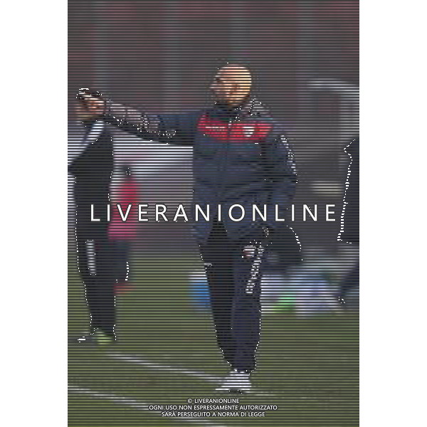 MANTOVA - AREZZO CAMPIONATO CALCIO SERIE C LEGA PRO 25.11.2020 NELLA FOTO TROISE EMANUELE ALLENATORE MANTOVA ©SANTANDREA /AGENZIA ALDO LIVERANI SAS