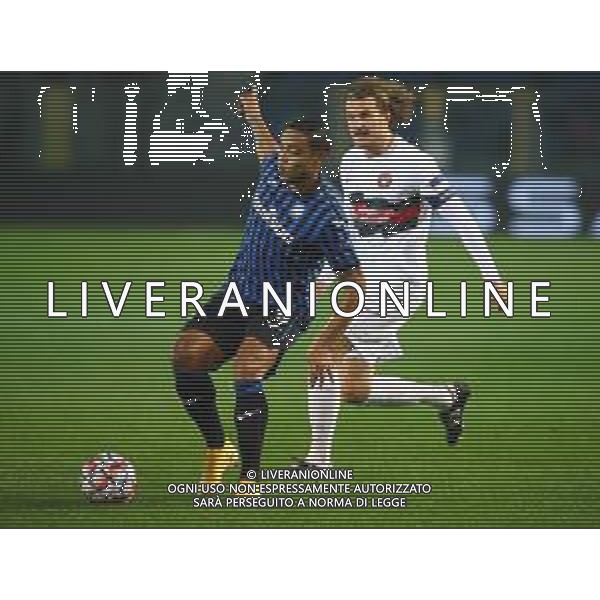 Atalanta-Midtjylland Uefa Champions League 2020/2021 5a giornata Bergamo, 1 dicembre 2020 Nella foto: Luis Muriel e Alexander Scholz Ph. Soli - Ag. Aldo Liverani/AGENZIA ALDO LIVERANI SAS