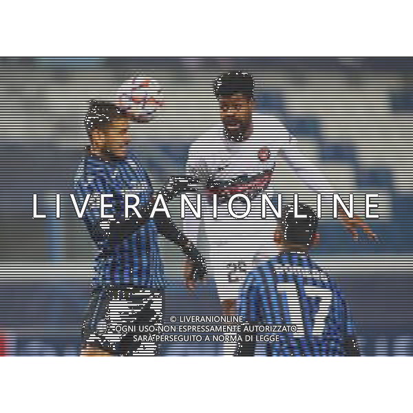 Atalanta-Midtjylland Uefa Champions League 2020/2021 5a giornata Bergamo, 1 dicembre 2020 Nella foto: Cristian Romero e Manjrekar James Ph. Soli - Ag. Aldo Liverani/AGENZIA ALDO LIVERANI SAS