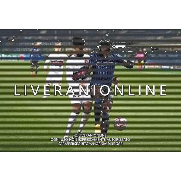 Atalanta-Midtjylland Uefa Champions League 2020/2021 5a giornata Bergamo, 1 dicembre 2020 Nella foto: Duvan Zapata e Manjrekar James Ph. Soli - Ag. Aldo Liverani/AGENZIA ALDO LIVERANI SAS