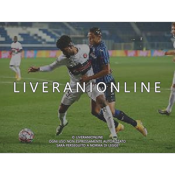 Atalanta-Midtjylland Uefa Champions League 2020/2021 5a giornata Bergamo, 1 dicembre 2020 Nella foto: Luis Muriel e Manjrekar James Ph. Soli - Ag. Aldo Liverani/AGENZIA ALDO LIVERANI SAS