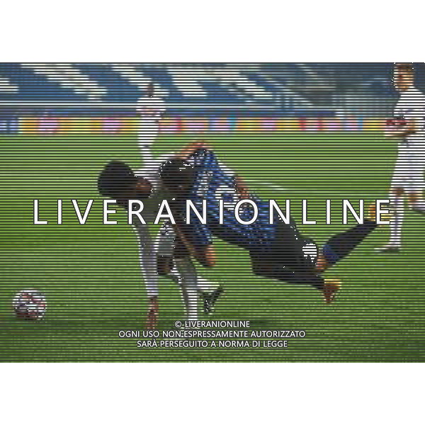 Atalanta-Midtjylland Uefa Champions League 2020/2021 5a giornata Bergamo, 1 dicembre 2020 Nella foto: Luis Muriel e Manjrekar James Ph. Soli - Ag. Aldo Liverani/AGENZIA ALDO LIVERANI SAS