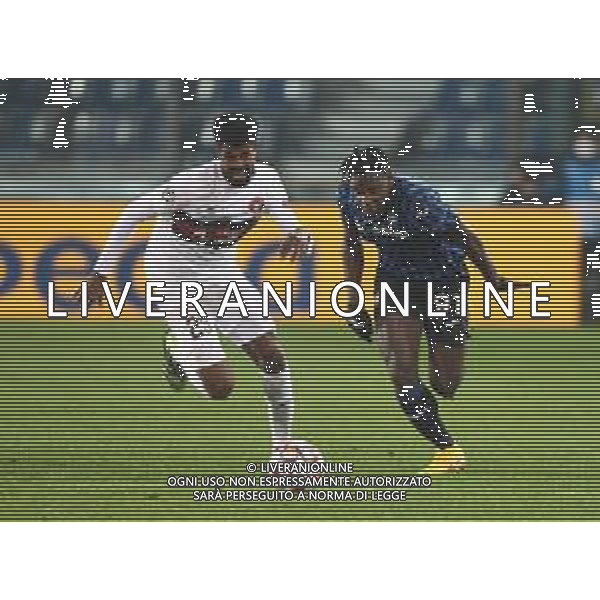 Atalanta-Midtjylland Uefa Champions League 2020/2021 5a giornata Bergamo, 1 dicembre 2020 Nella foto: Duvan Zapata e Manjrekar James Ph. Soli - Ag. Aldo Liverani/AGENZIA ALDO LIVERANI SAS