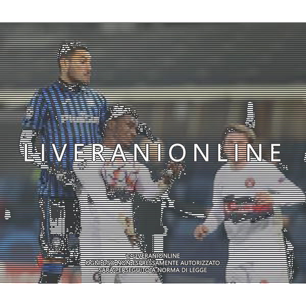 Atalanta-Midtjylland Uefa Champions League 2020/2021 5a giornata Bergamo, 1 dicembre 2020 Nella foto: Cristian Romero e Sory Kaba Ph. Soli - Ag. Aldo Liverani/AGENZIA ALDO LIVERANI SAS