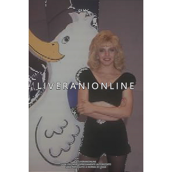 LORELLA CUCCARINI, ballerina e conduttrice italiana. Nella foto nel 1991 trasmissione televisiva \' PAPERISSIMA \' ©ARCHIVIO/AGENZIA ALDO LIVERANI SAS