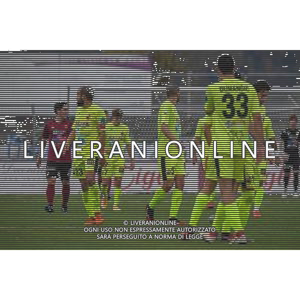 LiveMedia/Fabio Fagiolini Pontedera vs Lucchese - Campionato di Calcio Serie C - Lega Pro 2020/2021, 02 dicembre 2020 Pontedera, Italia Nella foto: Esultanza gol Lucchese @LM/Fabio Fagiolini AG ALDO LIVERANI SAS