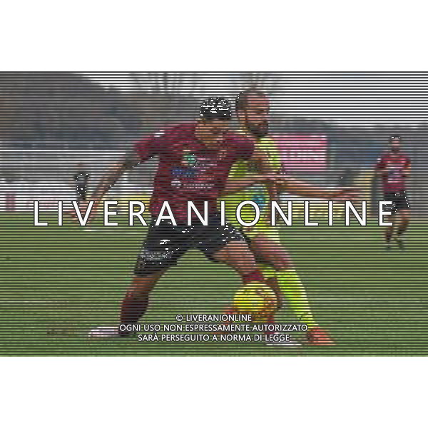 LiveMedia/Fabio Fagiolini Pontedera vs Lucchese - Campionato di Calcio Serie C - Lega Pro 2020/2021, 02 dicembre 2020 Pontedera, Italia Nella foto: Christian Tommasini (Pontedera) e Matteo Meucci (Lucchese) @LM/Fabio Fagiolini AG ALDO LIVERANI SAS