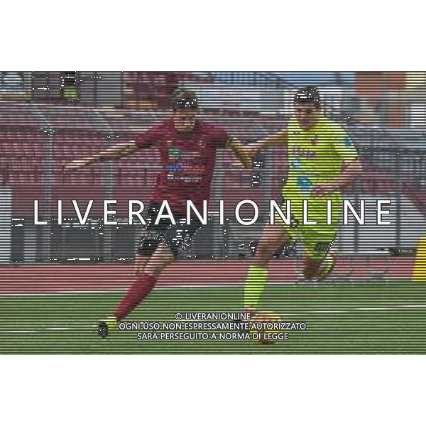 LiveMedia/Fabio Fagiolini Pontedera vs Lucchese - Campionato di Calcio Serie C - Lega Pro 2020/2021, 02 dicembre 2020 Pontedera, Italia Nella foto: Andrea Magrassi (Pontedera) e Luka Dumancic (Lucchese) @LM/Fabio Fagiolini AG ALDO LIVERANI SAS
