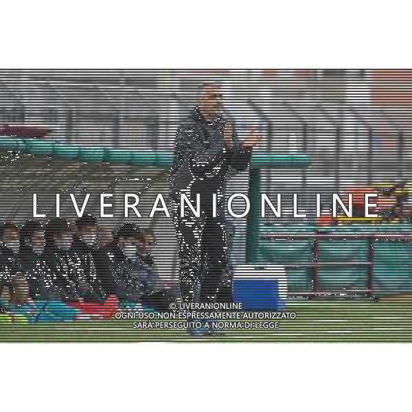 LiveMedia/Fabio Fagiolini Pontedera vs Lucchese - Campionato di Calcio Serie C - Lega Pro 2020/2021, 02 dicembre 2020 Stadio Comunale "Ettore Mannucci", Pontedera, Italia Nella foto: Oliviero Di Stefano (Lucchese) allenatore @LM/Fabio Fagiolini AG ALDO LIVERANI SAS
