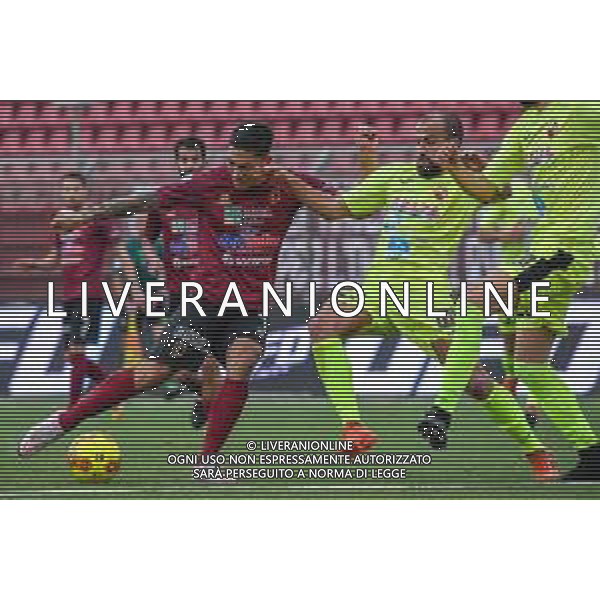 LiveMedia/Fabio Fagiolini Pontedera vs Lucchese - Campionato di Calcio Serie C - Lega Pro 2020/2021, 02 dicembre 2020 Stadio Comunale "Ettore Mannucci", Pontedera, Italia Nella foto: Christian Tommasini (Pontedera) e Matteo Meucci (Lucchese) @LM/Fabio Fagiolini AG ALDO LIVERANI SAS