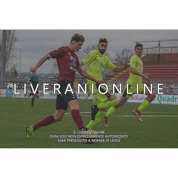 LiveMedia/Fabio Fagiolini Pontedera vs Lucchese - Campionato di Calcio Serie C - Lega Pro 2020/2021, 02 dicembre 2020 Stadio Comunale "Ettore Mannucci", Pontedera, Italia Nella foto: Andrea Magrassi (Pontedera) e Marco De Vito (Lucchese) @LM/Fabio Fagiolini AG ALDO LIVERANI SAS