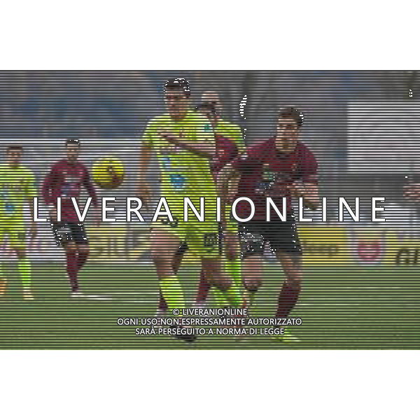 LiveMedia/Fabio Fagiolini Pontedera vs Lucchese - Campionato di Calcio Serie C - Lega Pro 2020/2021, 02 dicembre 2020 Stadio Comunale "Ettore Mannucci", Pontedera, Italia Nella foto: Luka Dumancic (Lucchese) e Andrea Magrassi (Pontedera) @LM/Fabio Fagiolini AG ALDO LIVERANI SAS