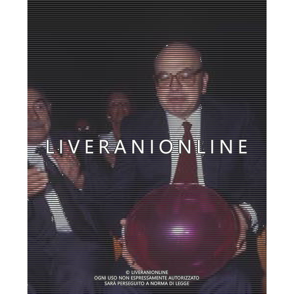 RETROSPETTIVA BETTINO CRAXI POLITICO NELLA FOTO BETTINO CRAXI NELL\'ANNO 1989 AG ALDO LIVERANI SAS 