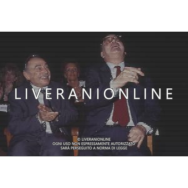 RETROSPETTIVA BETTINO CRAXI POLITICO NELLA FOTO BETTINO CRAXI CON RENATO MASSARI NELL\'ANNO 1989 AG ALDO LIVERANI SAS 