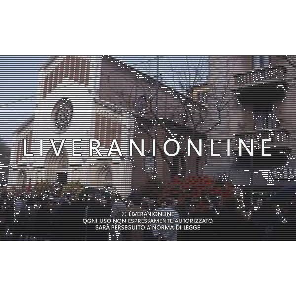 25-03-1992 MILANO FUNERALI DI VITTORIO CRAXI PADRE DI BETTINO CRAXI NELLA FOTO I FUNERALI DI VITTORIO CRAXI A MILANO AG ALDO LIVERANI SAS