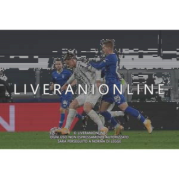 Torino 02.12.2020 Stadio Allianz Stadium ©Viganti/Agenzia Aldo Liverani Juventus vs Dinamo Kiev Champions League 2020/2021 Gruppo G Giornata 5 di 6 Nella foto: radu dragusin e vladislav supryaia ©Viganti / AGENZIA ALDO LIVERANI SAS