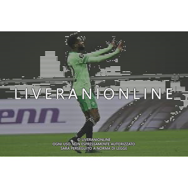 esultanza Odsonne Edouard (Celtic) dopo il gol del 2 a 0 Milan vs Celtic UEFA Europa League fase a gironi 5a giornata - gruppo H Milano 03-12-2020 Stadio Giuseppe Meazza - San Siro foto Roberto Garavaglia/ag.Aldo Liverani sas / AGENZIA ALDO LIVERANI SAS