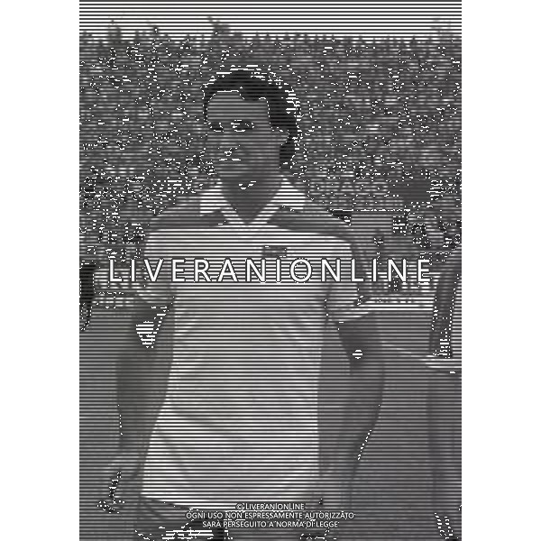 10-10-1982 BERGAMO CAMPIONATO DI CALCIO SERIE B ATALANTA CATANIA 0-1 NELLA FOTO CLAUDO RANIERI AG ALDO LIVERANI SAS