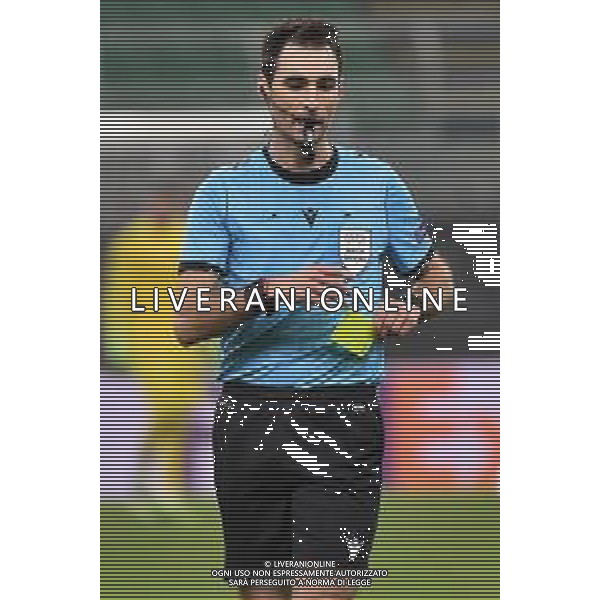 l’arbitro Ricardo De Burgos Bengoechea (ESP) Milan vs Celtic UEFA Europa League fase a gironi 5a giornata - gruppo H Milano 03-12-2020 Stadio Giuseppe Meazza - San Siro foto Roberto Garavaglia/ag.Aldo Liverani sas