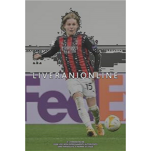 Jens Petter Hauge (Milan) Milan vs Celtic UEFA Europa League fase a gironi 5a giornata - gruppo H Milano 03-12-2020 Stadio Giuseppe Meazza - San Siro foto Roberto Garavaglia/ag.Aldo Liverani sas