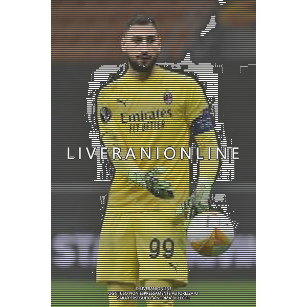 Gianluigi Donnarumma (Milan) Milan vs Celtic UEFA Europa League fase a gironi 5a giornata - gruppo H Milano 03-12-2020 Stadio Giuseppe Meazza - San Siro foto Roberto Garavaglia/ag.Aldo Liverani sas