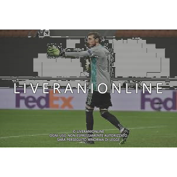 Vassilis Barkas (Celtic) Milan vs Celtic UEFA Europa League fase a gironi 5a giornata - gruppo H Milano 03-12-2020 Stadio Giuseppe Meazza - San Siro foto Roberto Garavaglia/ag.Aldo Liverani sas
