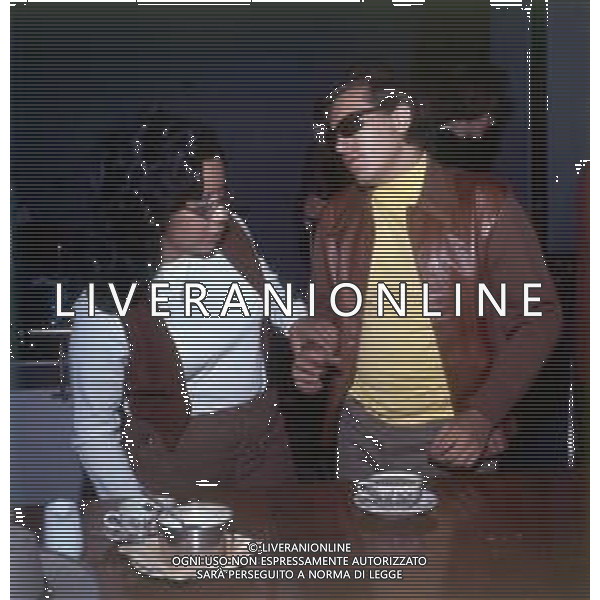 JOSE\' FELICIANO Cantante Portoricano - RETROSPETTIVA Nella foto a Sanremo nel 1971 con la moglie Janna Merlyn ©Archivio Giovanni Liverani/ AG. ALDO LIVERANI SAS