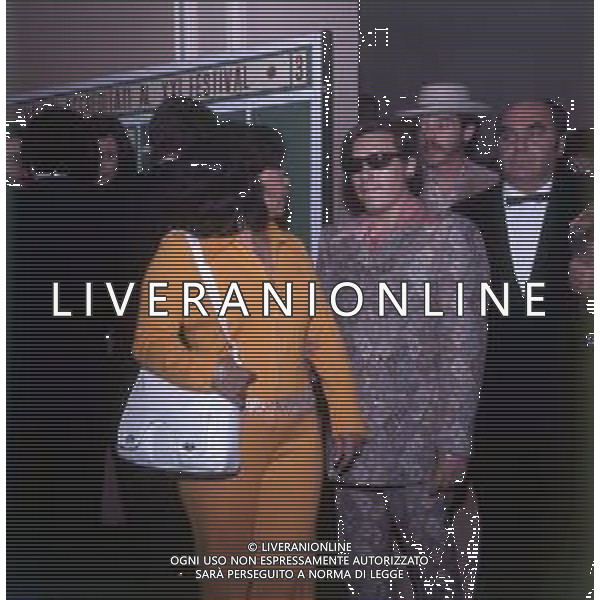 JOSE\' FELICIANO Cantante Portoricano - RETROSPETTIVA Nella foto a Sanremo nel 1971 con la moglie Janna Merlyn ©Archivio Giovanni Liverani/ AG. ALDO LIVERANI SAS