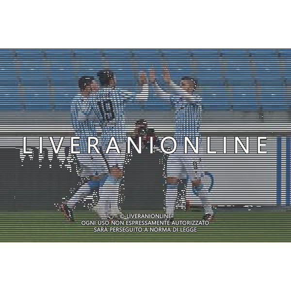 LiveMedia/Gabriele Masotti Spal vs Pisa - Italian Football Championship League BKT 2020/2021, 05 December 2020 Paolo Mazza stadium, ferrara, Italy Photo showing: Alberto Paloschi (Spal) celerates after scoring his goal @LM/Gabriele Masotti AG ALDO LIVERANI SAS