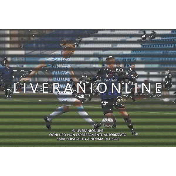 LiveMedia/Gabriele Masotti Spal vs Pisa - Italian Football Championship League BKT 2020/2021, 05 December 2020 Paolo Mazza stadium, ferrara, Italy Photo showing: Francesco Lisi (Pisa) hampered by Bartosz Salamon (Spal) @LM/Gabriele Masotti AG ALDO LIVERANI SAS