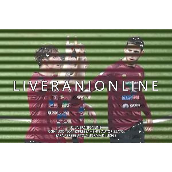 LiveMedia/Fabio Fagiolini Pontedera vs Como - Campionato di Calcio Serie C - Lega Pro 2020/2021, 06 dicembre 2020 Pontedera, Italia Nella foto: Andrea Magrassi (Pontedera) esulta per il gol del vantaggio @LM/Fabio Fagiolini AG ALDO LIVERANI SAS