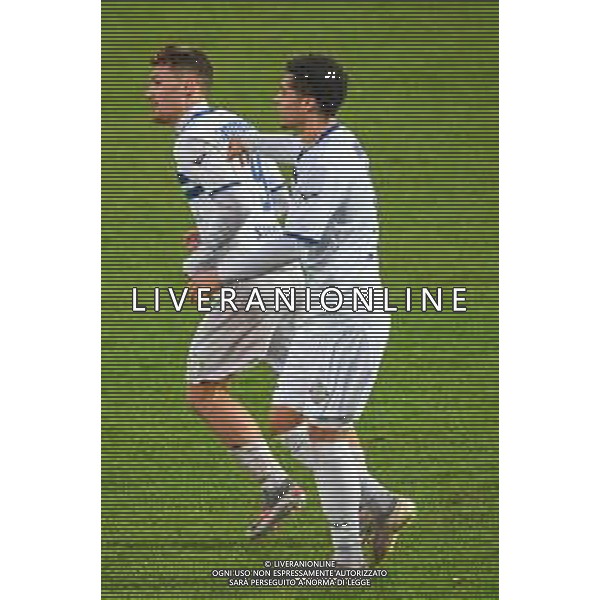LiveMedia/Fabio Fagiolini Pontedera vs Como - Campionato di Calcio Serie C - Lega Pro 2020/2021, 06 dicembre 2020 Pontedera, Italia Nella foto: Esultanza del Como per il gol del 1 a 1 di Alessandro Gabrielloni @LM/Fabio Fagiolini AG ALDO LIVERANI SAS