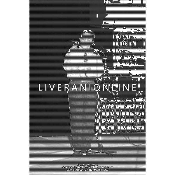 PRESENTAZIONE COLLEZIONE TRUSSARDI ACTION AL PALATRUSSARDI DI MILANO 1987 - RETROSPETTIVA NELLA FOTO /AGENZIA ALDO LIVERANI SAS