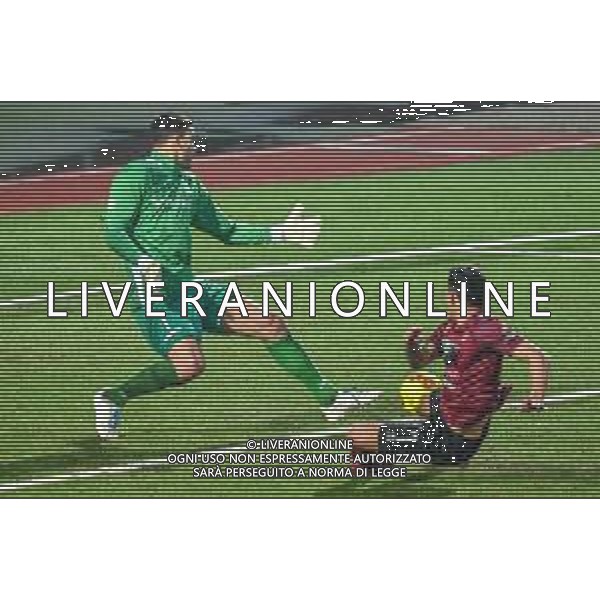 LiveMedia/Fabio Fagiolini Pontedera vs Como - Campionato di Calcio Serie C - Lega Pro 2020/2021, 06 dicembre 2020 Stadio Comunale &#34;Ettore Mannucci&#34;, Pontedera, Italia Nella foto: Christian Tommasini (Pontedera) sigla il gol del pareggio @LM/Fabio Fagiolini AG ALDO LIVERANI SAS