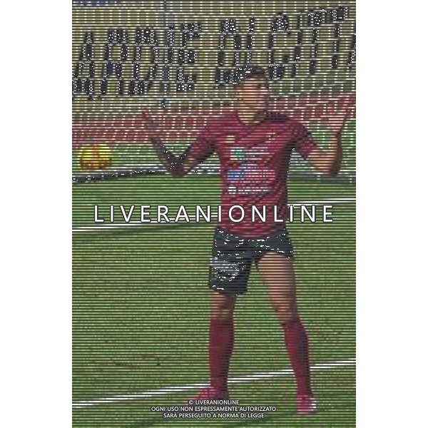 LiveMedia/Fabio Fagiolini Pontedera vs Como - Campionato di Calcio Serie C - Lega Pro 2020/2021, 06 dicembre 2020 Stadio Comunale &#34;Ettore Mannucci&#34;, Pontedera, Italia Nella foto: Esultanza del Pontedera per il pareggio di Christian Tommasini (Pontedera) @LM/Fabio Fagiolini AG ALDO LIVERANI SAS