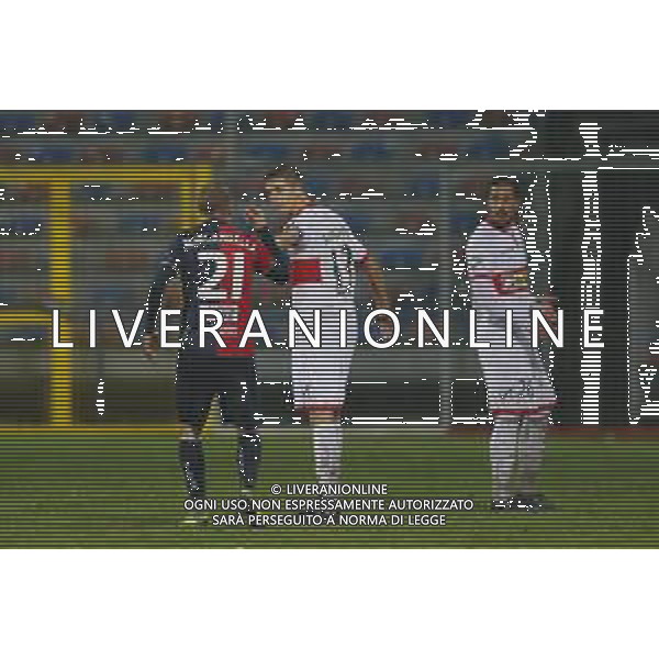 Virtus Verona - Carpi Campionato di Calcio Serie C girone B del 06/12/2020 nella foto: Sabotic Minel(Carpi f.c. 1909) Davide Marcandella(Virtus Verona) ©Claudio Zamagni/Agenzia Aldo Liverani