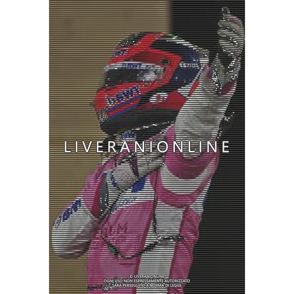 Race winner Sergio Perez (MEX) Racing Point F1 Team celebrates in parc ferme. 06.12.2020. Formula 1 World Championship, Rd 16, Sakhir Grand Prix, Sakhir, Bahrain, Race Day. - www.xpbimages.com, EMail: requests@xpbimages.com © Copyright: Moy / XPB Images/AGENZIA ALDO LIVERANI SAS - ITALY ONLY EDITORIAL USE ONLY