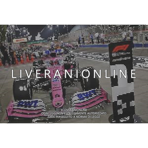 1st place Sergio Perez (MEX) Racing Point F1 Team RP19. 06.12.2020. Formula 1 World Championship, Rd 16, Sakhir Grand Prix, Sakhir, Bahrain, Race Day. - www.xpbimages.com, EMail: requests@xpbimages.com ¬© Copyright: Batchelor / XPB Images/AGENZIA ALDO LIVERANI SAS - ITALY ONLY EDITORIAL USE ONLY