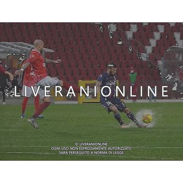 TRIESTINA - SAMBENDETTESE CAMPIONATO CALCIO SERIE LEGA PRO 06.12.2020 NELLA FOTO FEDERICO ANGIULLI E SIMONE CALVANO ©AGENZIA ALDO LIVERANI SAS
