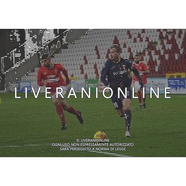 TRIESTINA - SAMBENDETTESE CAMPIONATO CALCIO SERIE LEGA PRO 06.12.2020 NELLA FOTO MAXI LOPEZ E ANIBAL CAPELA ©AGENZIA ALDO LIVERANI SAS