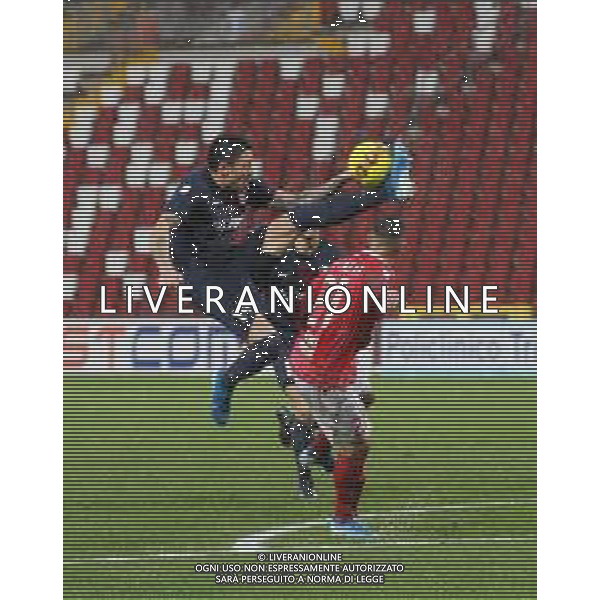 TRIESTINA - SAMBENDETTESE CAMPIONATO CALCIO SERIE LEGA PRO 06.12.2020 NELLA FOTO MANUELE MALOTTI E MIRCO PETRELLA ©AGENZIA ALDO LIVERANI SAS