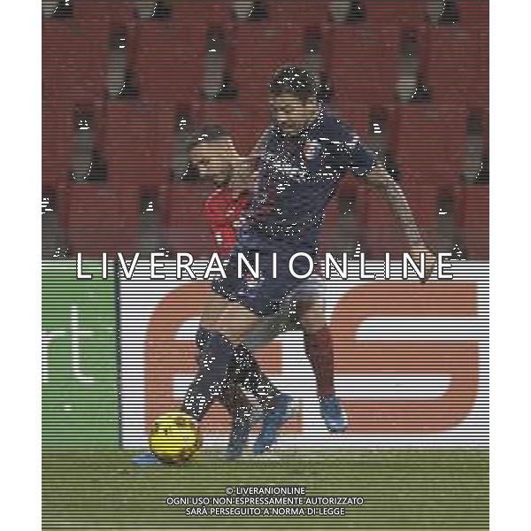 TRIESTINA - SAMBENDETTESE CAMPIONATO CALCIO SERIE LEGA PRO 06.12.2020 NELLA FOTO MANUELE MALOTTI E MIRCO PETRELLA ©AGENZIA ALDO LIVERANI SAS