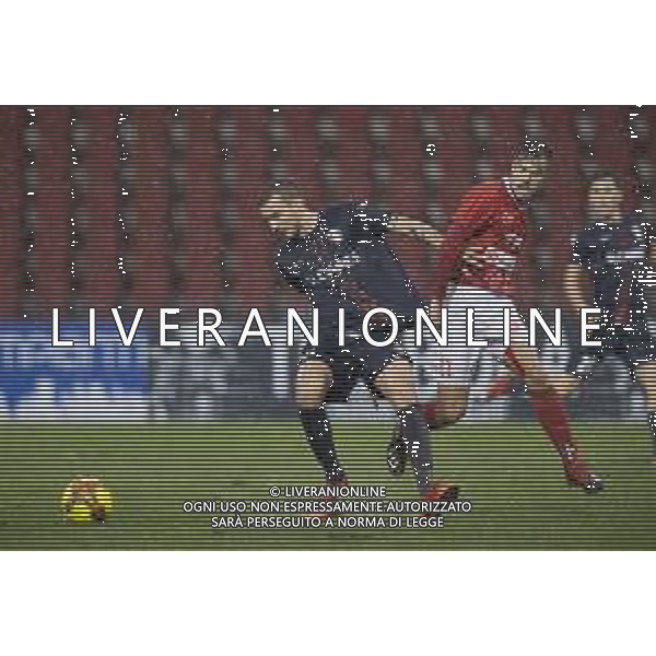 TRIESTINA - SAMBENDETTESE CAMPIONATO CALCIO SERIE LEGA PRO 06.12.2020 NELLA FOTO ANDREA CRISTINI E LEONARDO GATTO ©AGENZIA ALDO LIVERANI SAS