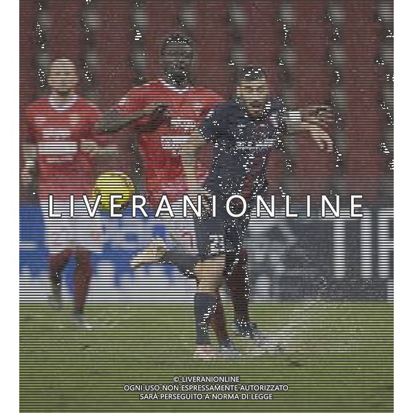TRIESTINA - SAMBENDETTESE CAMPIONATO CALCIO SERIE LEGA PRO 06.12.2020 NELLA FOTO FEDERICO ANGIULLI E DAVIS MENSAH ©AGENZIA ALDO LIVERANI SAS