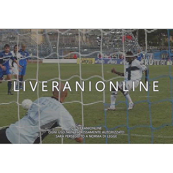 EMPOLI-PARMA COPPA TIM 21/08/2005 NELLA FOTO RIGORE SEMPLICIO AGENZIA ALDO LIVERANI